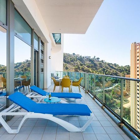 Skyline 10 Gran Terraza Privada Con Vistas Espectaculares Apartamento Benidorm Exterior foto