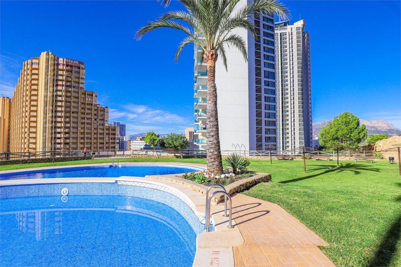 Skyline 10 Gran Terraza Privada Con Vistas Espectaculares Apartamento Benidorm Exterior foto
